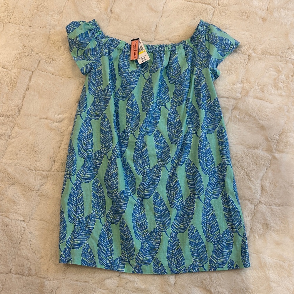 NWT Vineyard Vines Off-Shoulder Dress